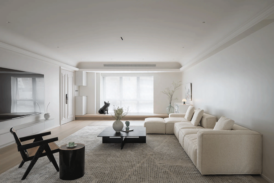 现代简雅私宅设计，归家的宁静！(图3)