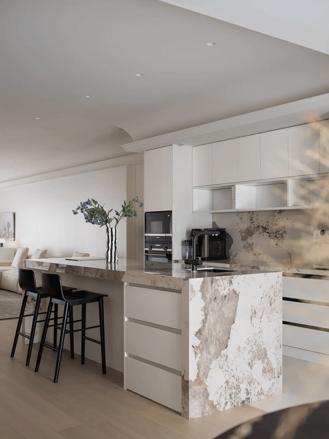 现代简雅私宅设计，归家的宁静！(图14)