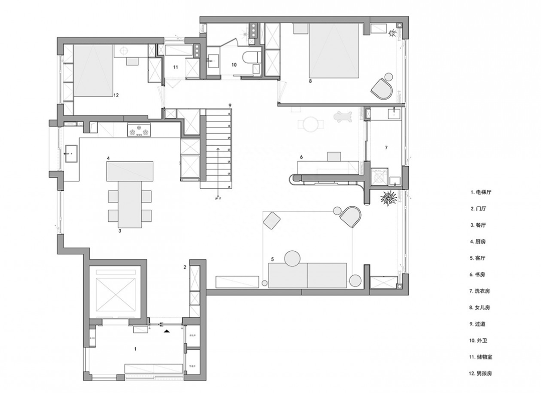 现代简雅私宅设计，归家的宁静！(图23)