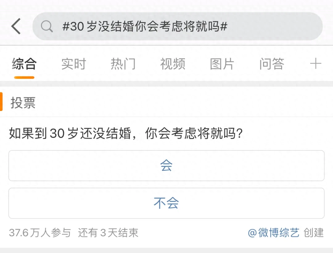 30岁没结婚，你会考虑将就吗(图2)