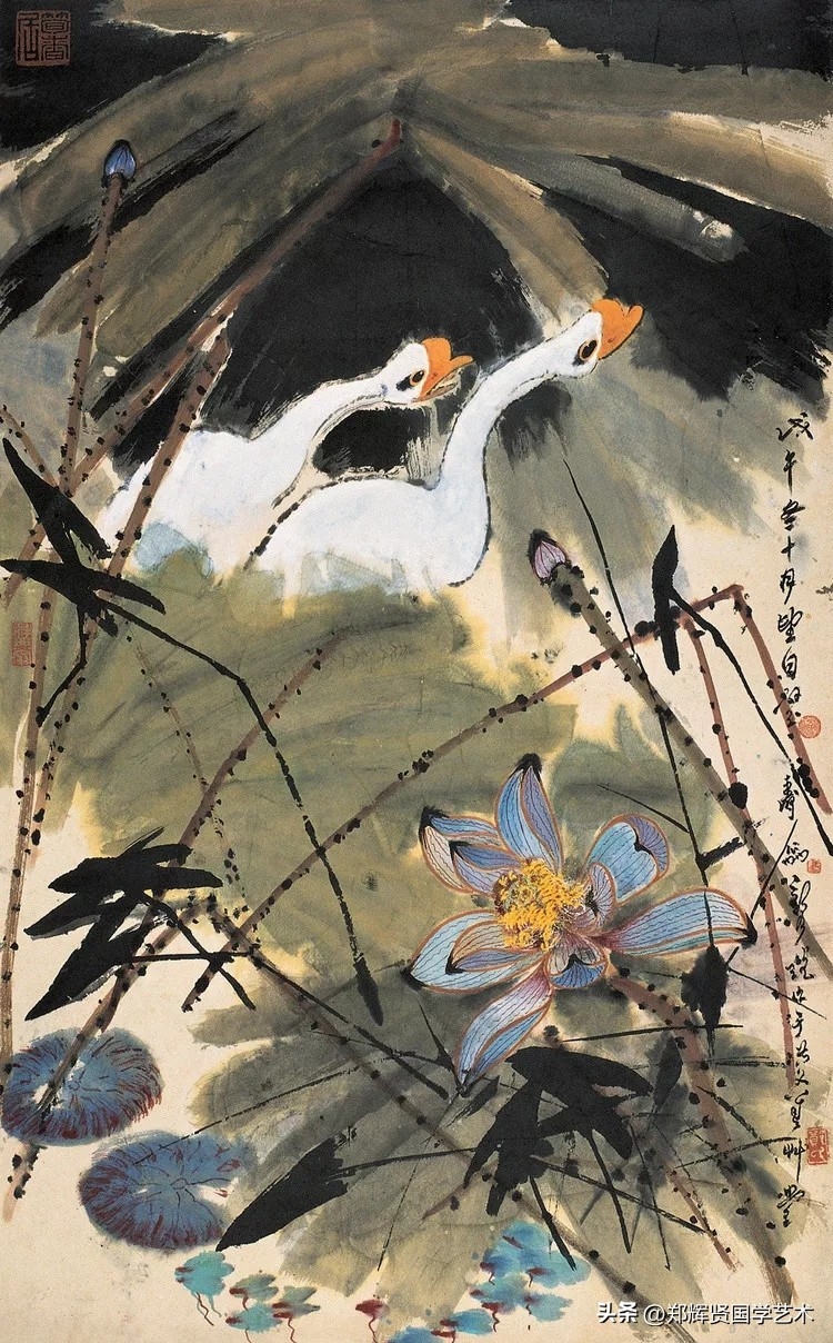 柳丝摇曳钓鱼矶，塞北风光好，一路黄花伴我归(图2)