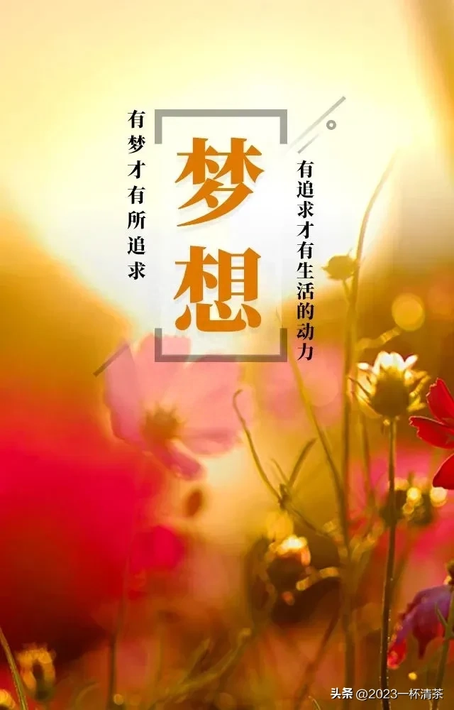 早安励志语｜唯有坚持拼搏，才有机会实现梦想(图32)