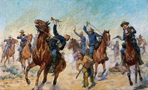 白人眼里的异族人：印第安人是高贵的野蛮人！黑人也算是人吗？(图5)