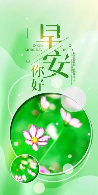 早安心语~问候是温暖的阳光，字字句句生花溢香(图9)