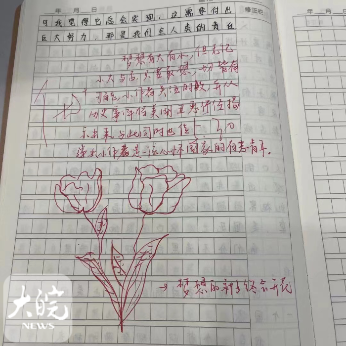 写评语配插画走红！安徽这位95后女教师吐露心声(图5)