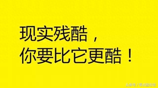 8句励志语录:现实残酷,你要比它更酷!(图8) 8句励志语录:现实残酷,你要比它更酷!(图8)