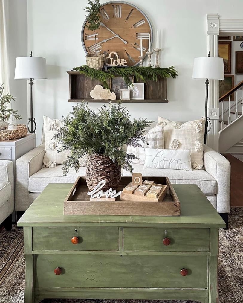 美国太太的家，朴素的乡村风格布置，每天的生活都充满仪式感(图5)