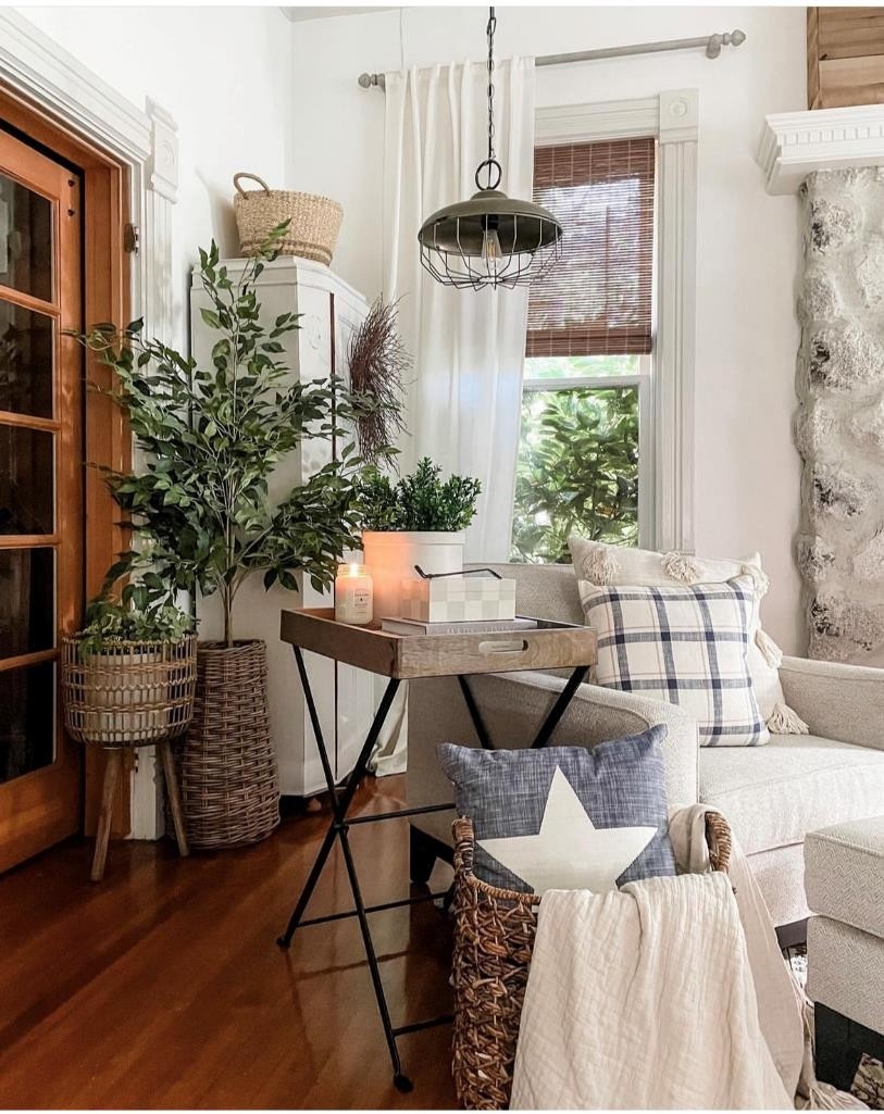 美国太太的家，朴素的乡村风格布置，每天的生活都充满仪式感(图7)