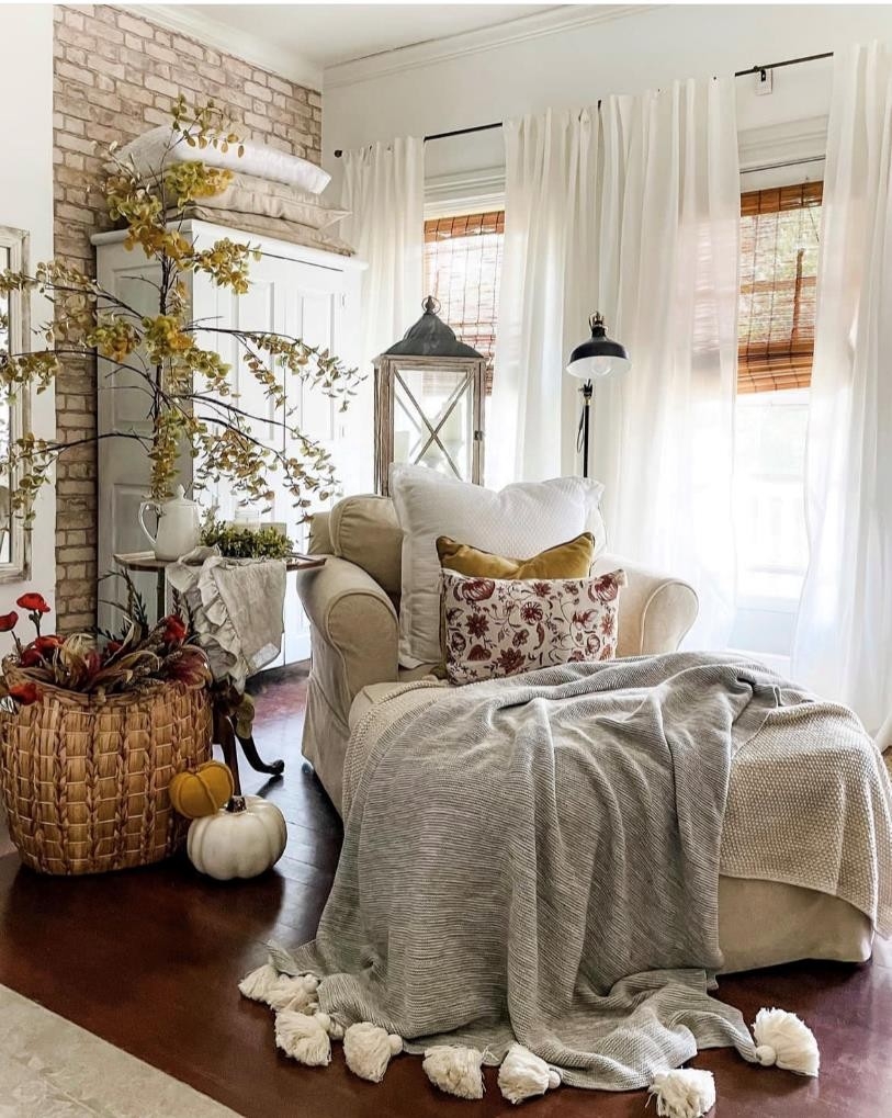 美国太太的家，朴素的乡村风格布置，每天的生活都充满仪式感(图18)