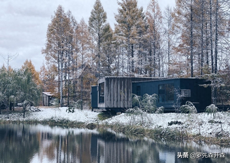 依山而建的森林度假民宿——春有百花秋有月，夏有凉风冬有雪(图1)