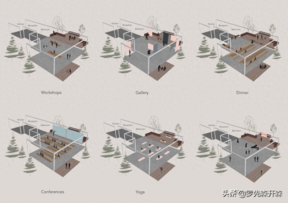 依山而建的森林度假民宿——春有百花秋有月，夏有凉风冬有雪(图22)